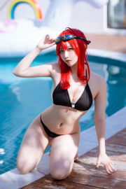 [Welfare COS] Popular Coser Nizo Nisa - Azur Lane Zara Swimsuit