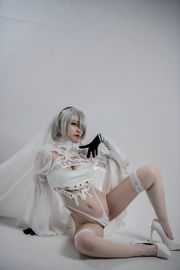 [COS Welfare] Popular Coser Nizuo Nisa - 2B Matrimonio de flores Doujin