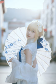 [Ảnh COSER của người nổi tiếng trên Internet] Blogger anime Feng Jiangjiang v - saber sườn xám