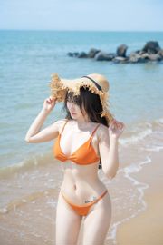 [Net Red COER Photo] Blogueiro de anime tira o rabo Mizuki - Praia