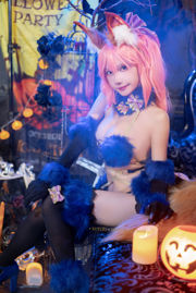 [Net Red COSER Photo] Bu Mikon - Niebezpieczna bestia Tamamo Front