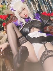 [Ảnh COSER của người nổi tiếng trên Internet] Taro Yuan Yuko SJ_ - Ảnh tự chụp của cô hầu gái cầm súng đen