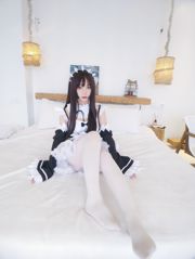 [网红Coser] Furukawa kagura "Black and White Maid"