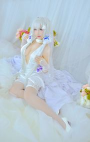 [網紅Coser] 九曲Jean 《婚紗》