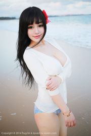 Barbie Kerr "Koleksi Tiga Set Pemotretan Perjalanan Sanya" [美 媛 館 MyGirl] Vol.013