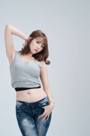 【韓国の女神】李ウンヘ「スキニージーンズ」2写真